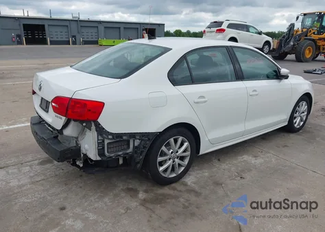 2012 Volkswagen Jetta 2.5L Se из США, поврежденный, VIN 3VWDP7AJ6CM466365